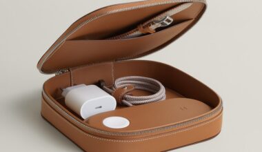 Hermès doesn’t include a power adapter with its $5,150 charging case