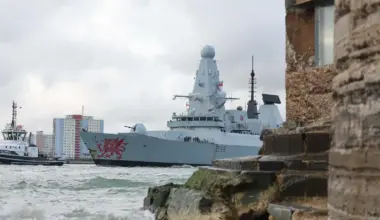 Royal Navy Type 45 destroyer HMS Dragon sails for Eastern Mediterranean mission