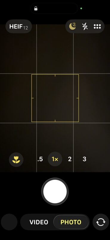 How to access Camera modes like Portrait on iOS 26