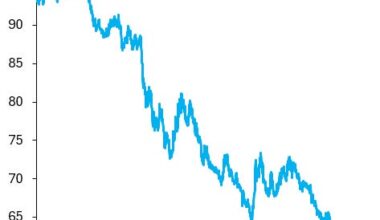 The Yen falls to a record low