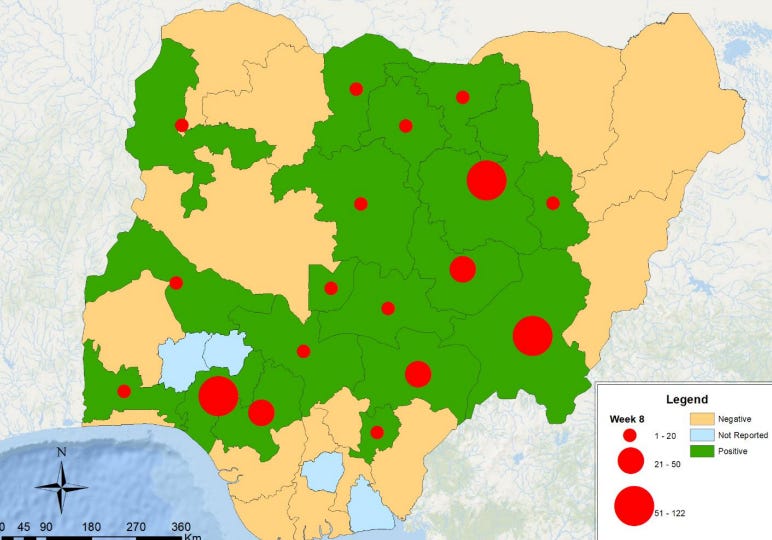 Lassa fever cases rise during peak season