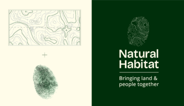 This rebrand combines maps and fingerprints into something special