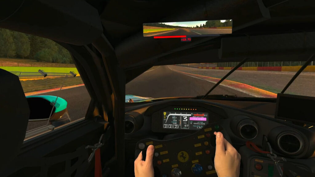 iRacing Apple Vision Pro