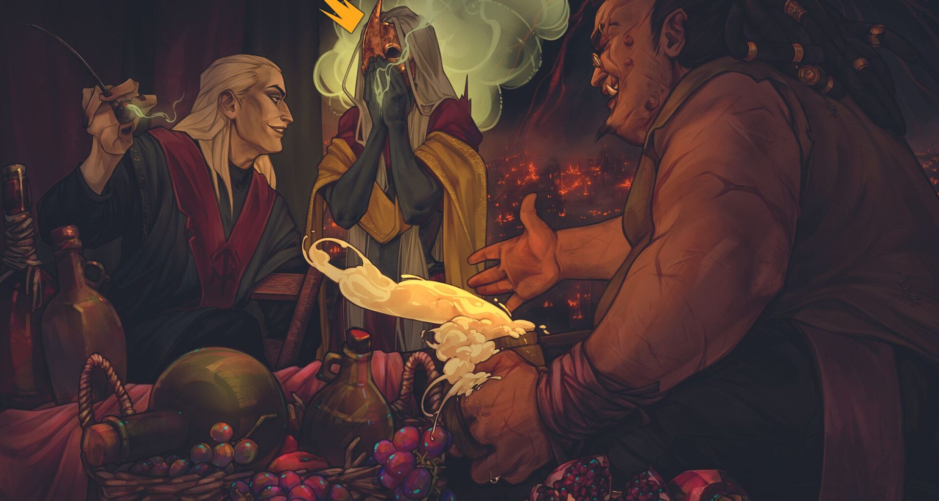 Check out this Dungeons & Dragons artist's story-driven fantasy scenes