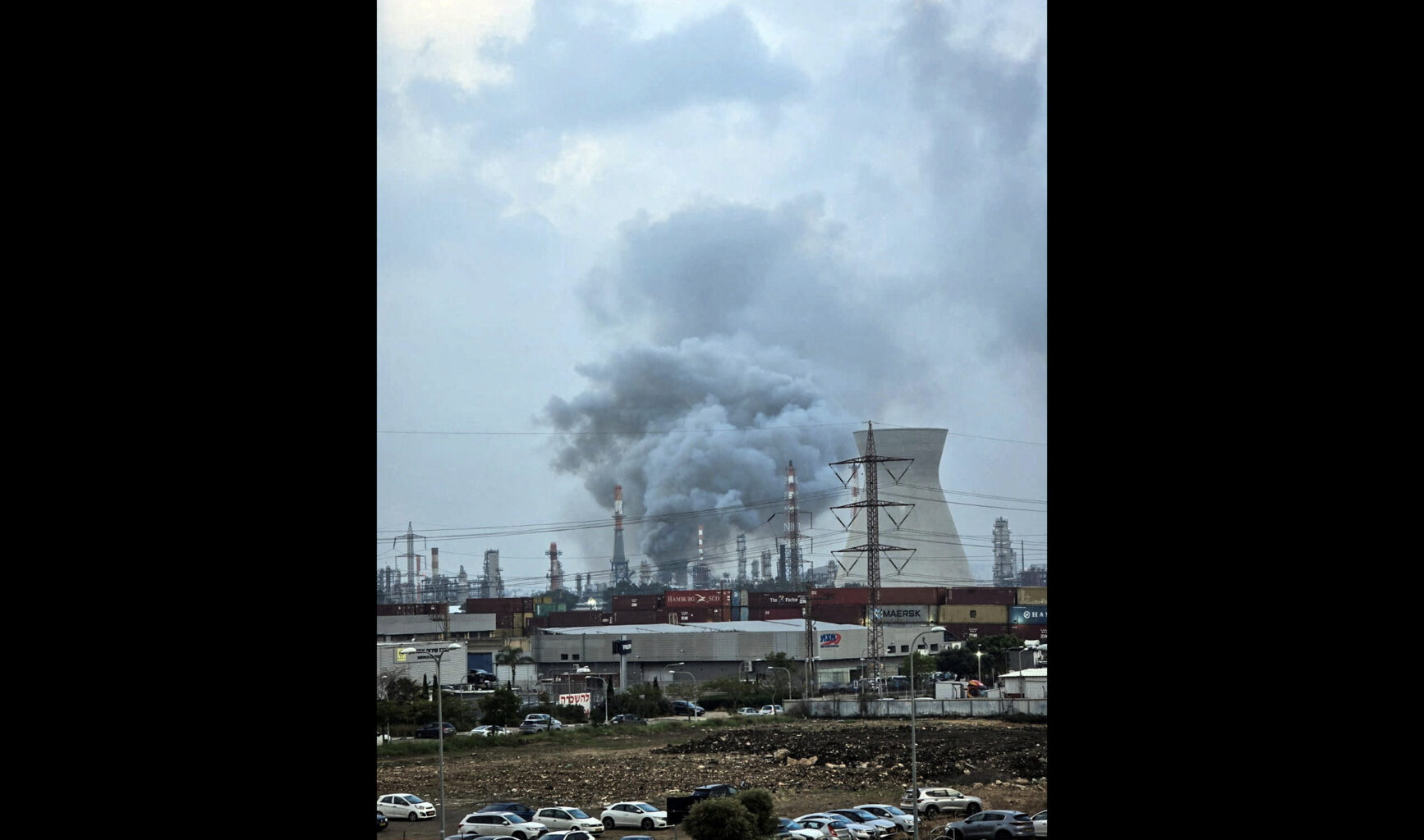 Smoke rises after Iranian missile attack on Israel oil refinery in Haifa | Oil and Gas