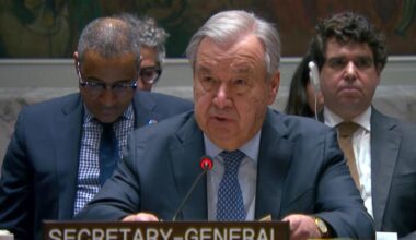 Bombing of Iran and retaliatory strikes ‘a grave threat to international peace and security’: Guterres