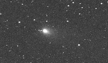 This image of 3I/ATLAS was captured by the Navigation Camera (NavCam) onboard Juice in November 2025. Image credit: ESA / Juice / NavCam.