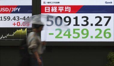 Nikkei sinks over 5% after Trump threatens Iran over Strait of Hormuz
