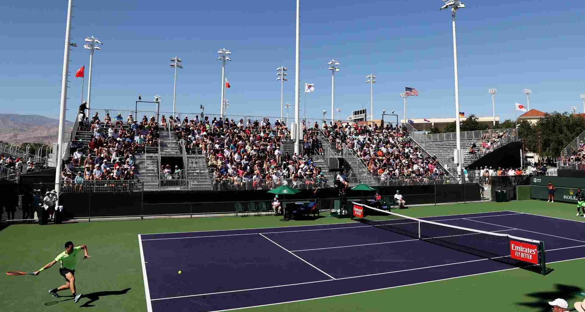 The 2026 BNP Paribas Open runs 4-15 March.