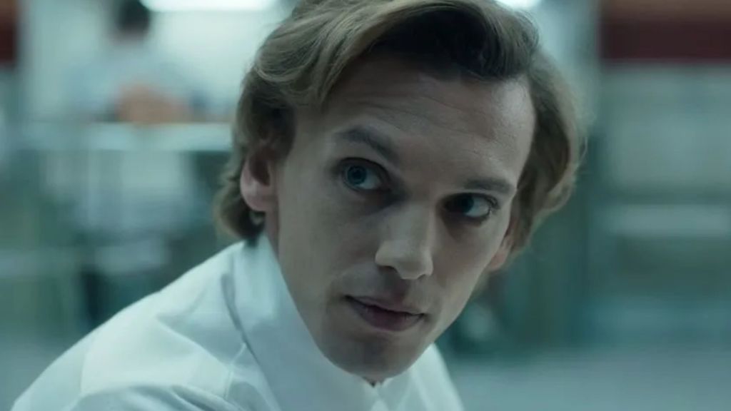 Jamie Campbell Bower as One/Henry Creel in Stranger Things.