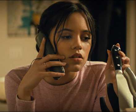 Jenna Ortega as Tara in Scream
