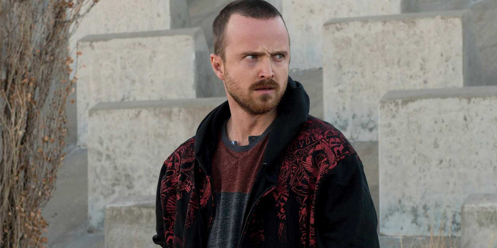 Jesse looking paranoid in Breaking Bad