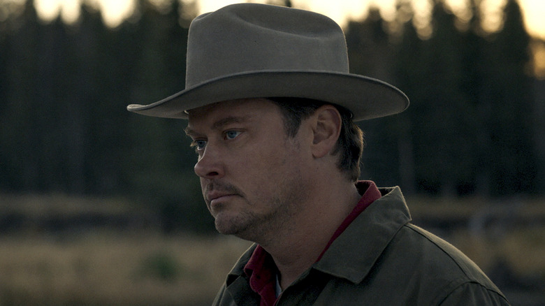 Joe Pickett (Michael Dorman) contemplates his fate in Joe Pickett