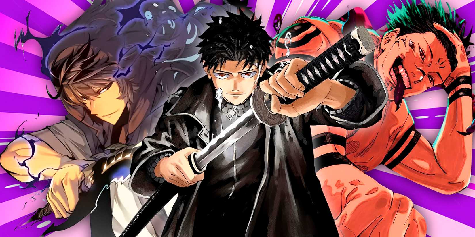 Kagurabachi, Jujutsu Kaisen and Solo Leveling custom featured image 