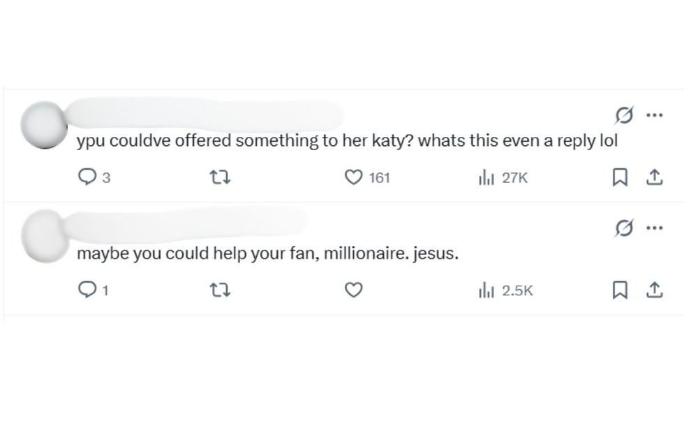 Katy Perry backlash