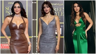 Kiara Advani, Ananya Panday and Kriti Sanon look stunning in gowns.