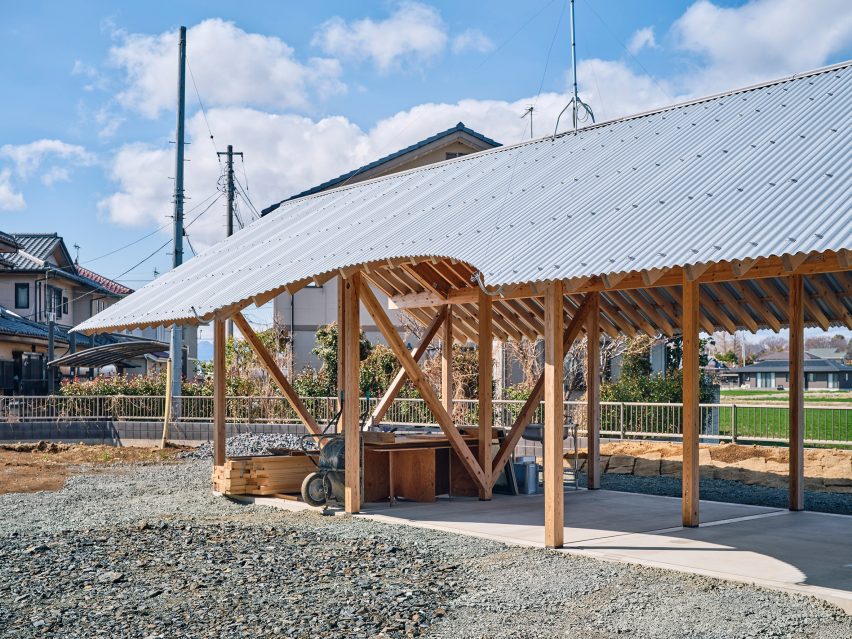 Exterior view of An Unfinished House