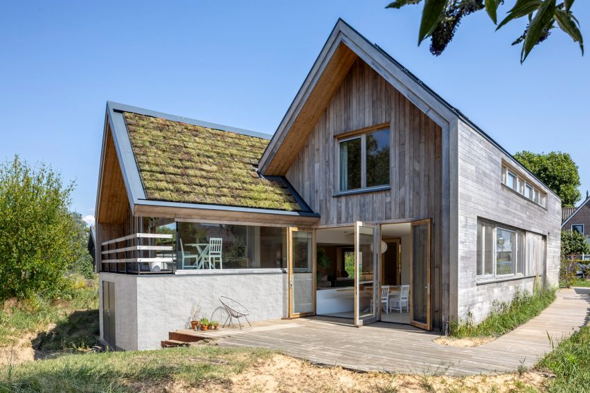 Gabled volumes of the Light House 