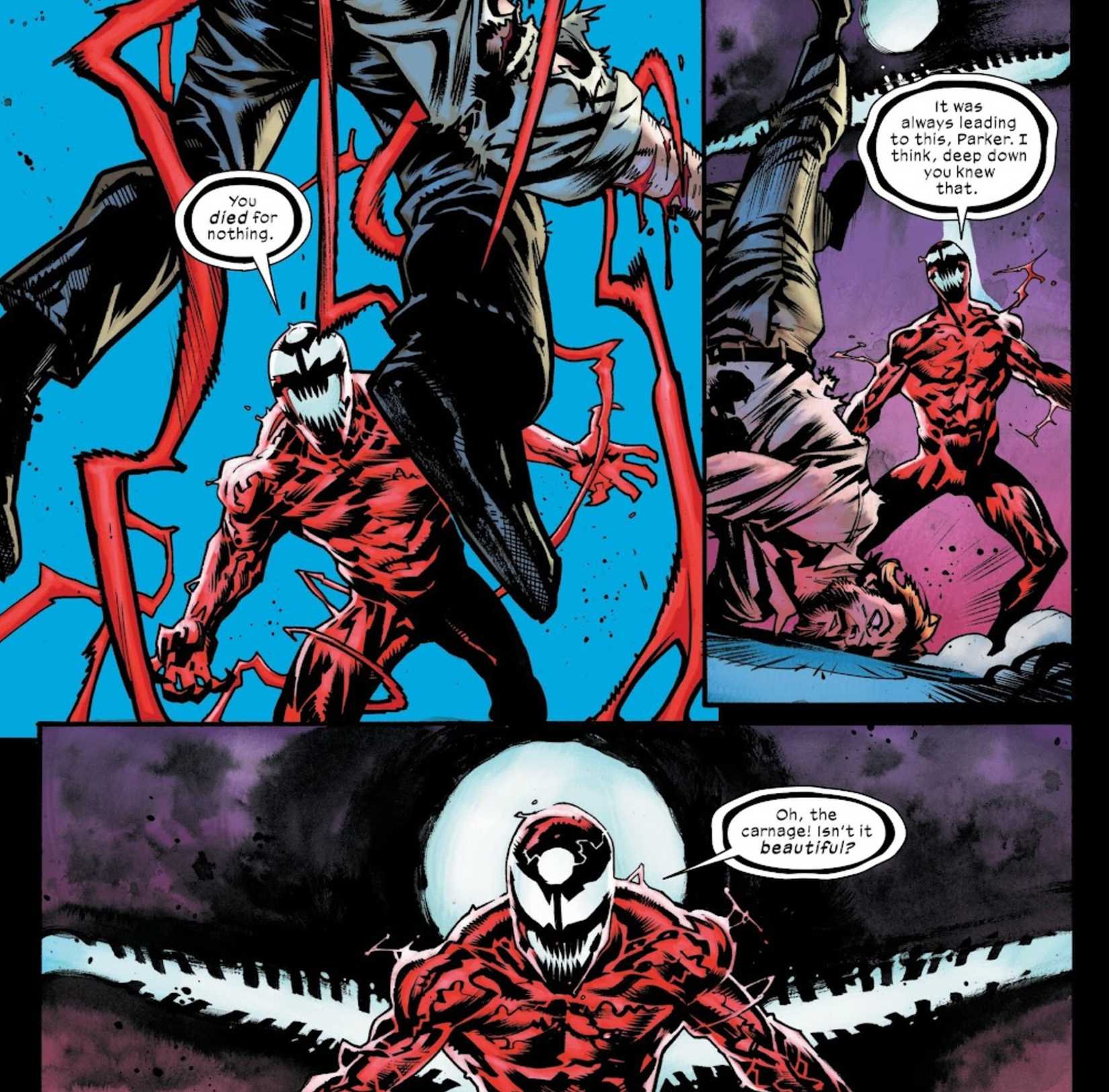maker manifests as carnage to kill ultimate spider-man 2