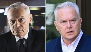 Martin Clunes issues blistering verdict on mainstream tabloids as he delves into Huw Edwards TV role