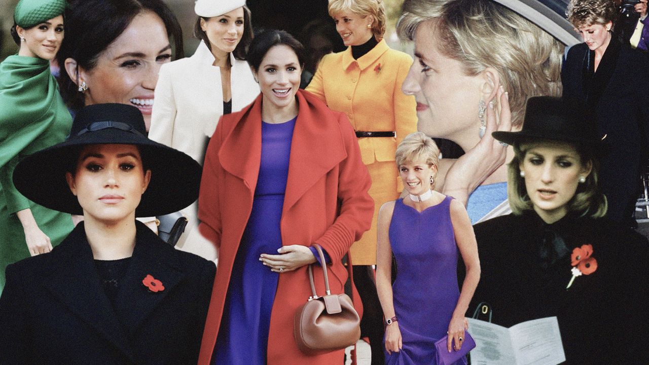 7 Times Meghan Markle Paid Homage to Princess Diana Through Her Fashion