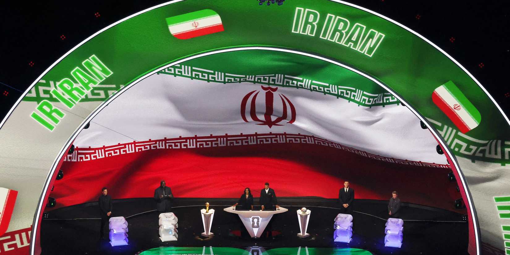 General view as Draw Assistant Shaquille O'Neal draws Iran during the FIFA World Cup 2026 draw