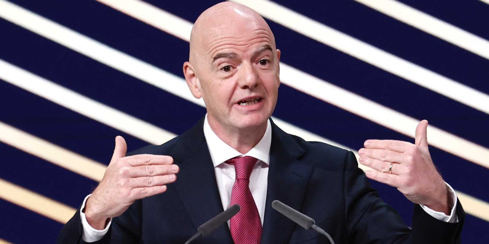 FIFA president Gianni Infantino