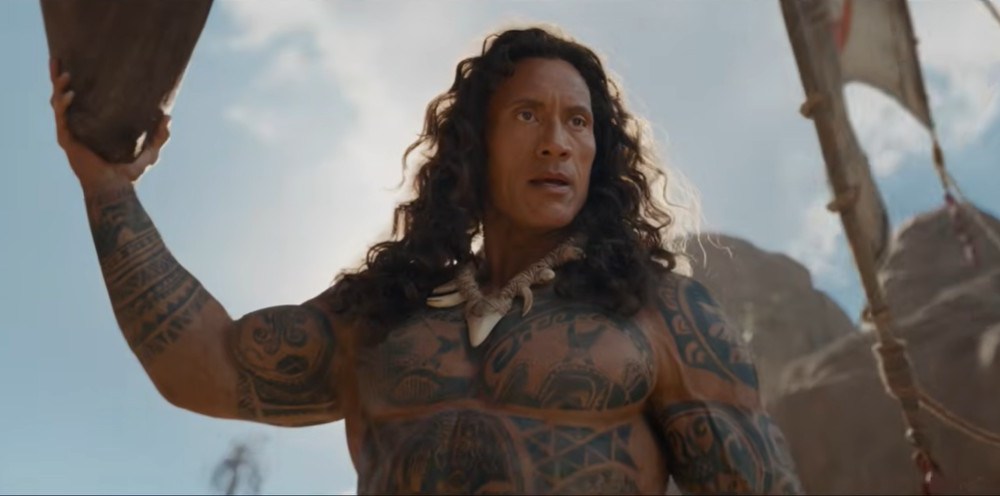 'Moana' Live-Action Trailer Reveals Dwayne Johnson's Full Look as Maui