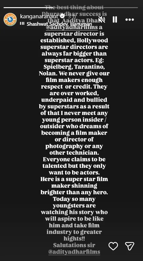 Instagram/Kangana Ranaut