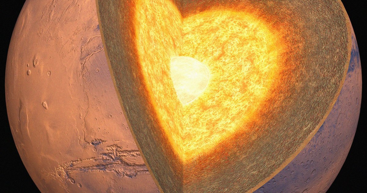 Scientists Intrigued by "Negative Mass Anomaly" Under Surface of Mars