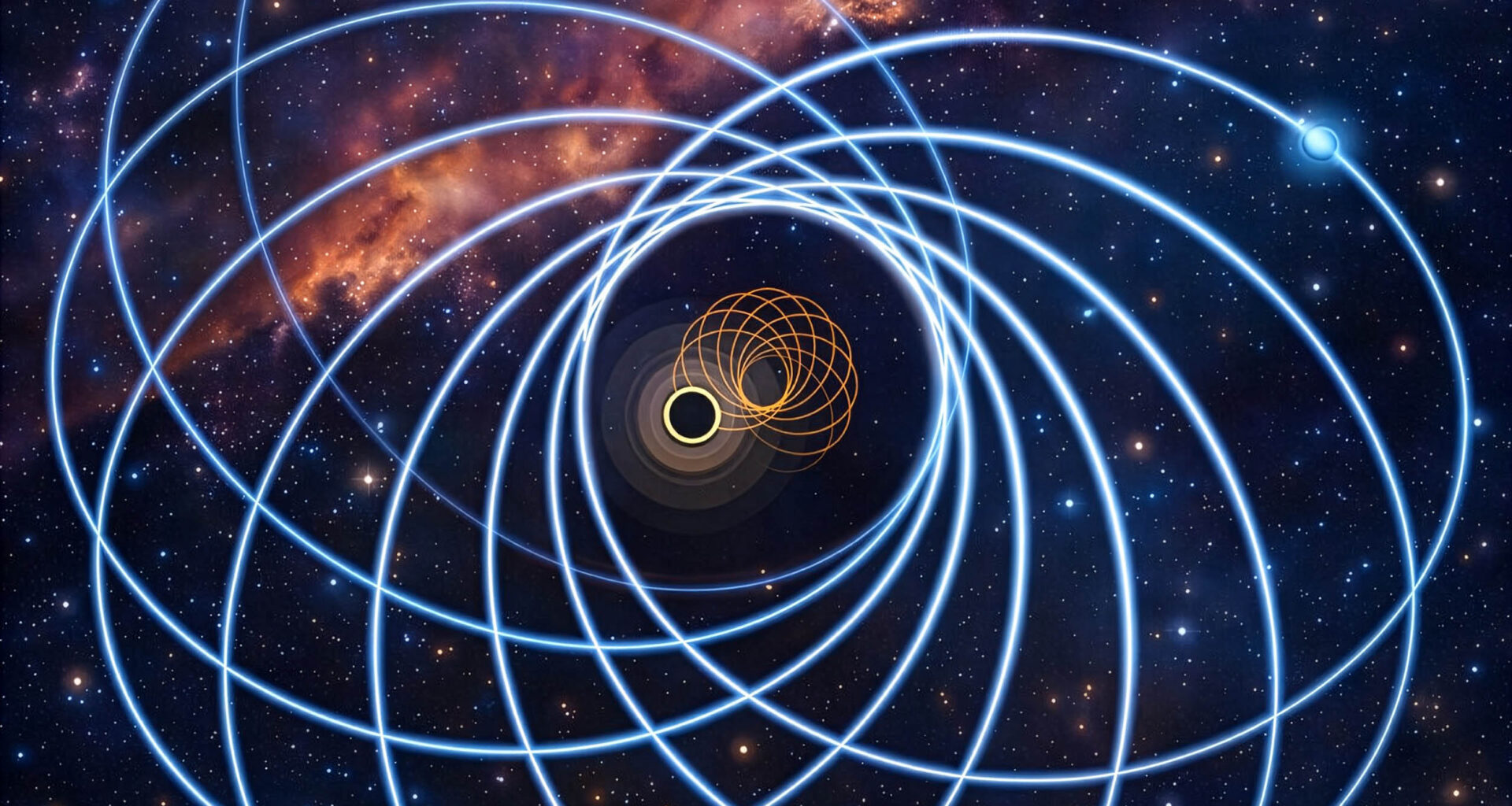 Neutron star’s collision with a black hole took a strange path