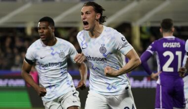 Inter's Serie A lead is down to 6 points after 1-1 draw at Fiorentina