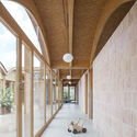 © Del Río Baní Nursery School in Muro / BOS Arquitectes - Interior Photography, Arch, Arcade, Column, Beam
