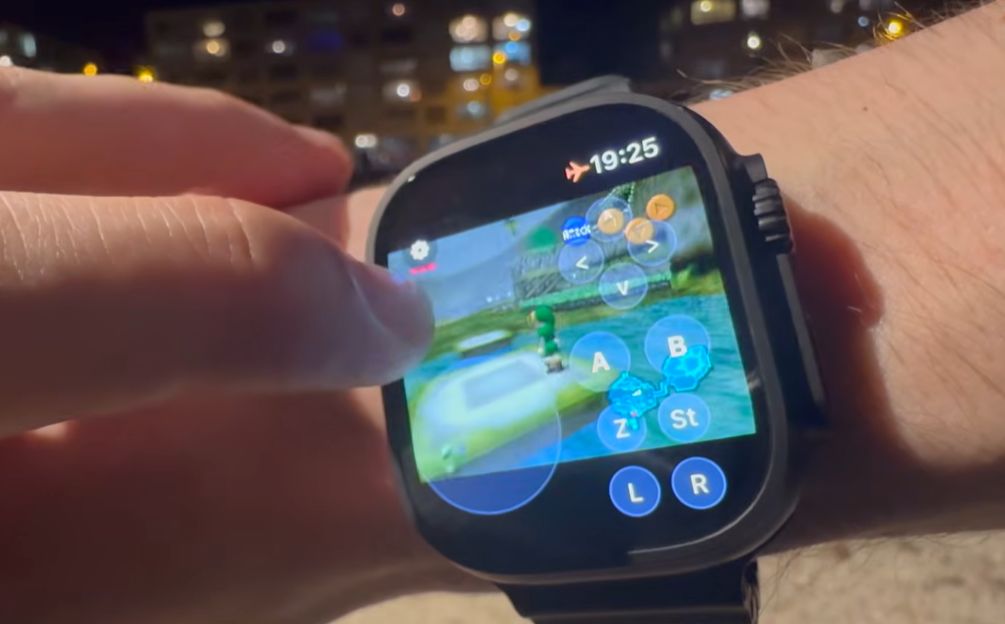 Running Ocarina Of Time On The Apple Watch