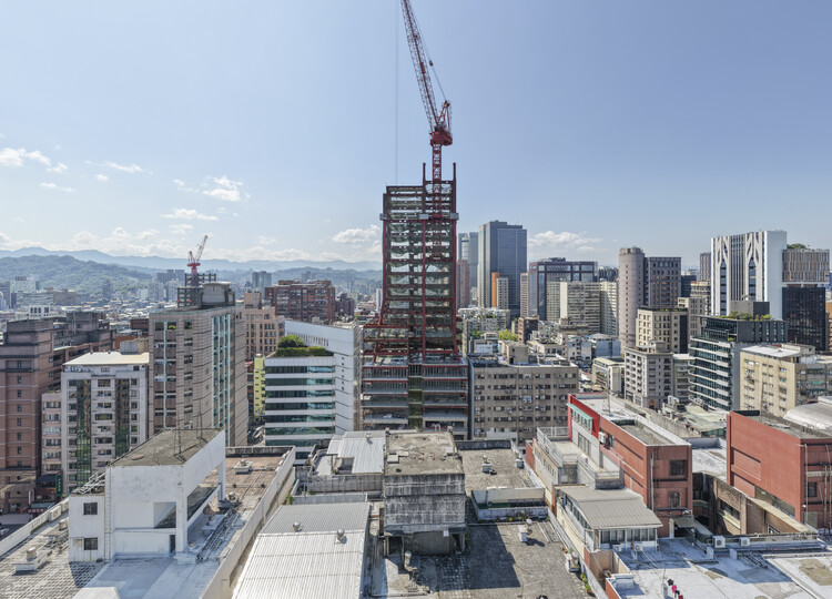 OMA’s Metropolitan Village Advances Toward Completion in Taipei’s Xinyi District - Image 1 of 19