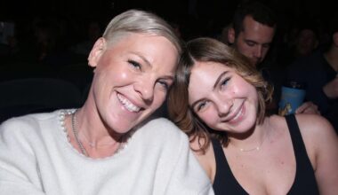 Pink and Lookalike Daughter Willow, 14, Make Rare Appearance