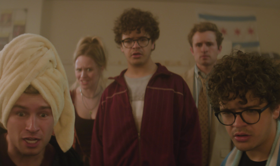 Gaten Matarazzo in a Goofy Bad-Trip Comedy