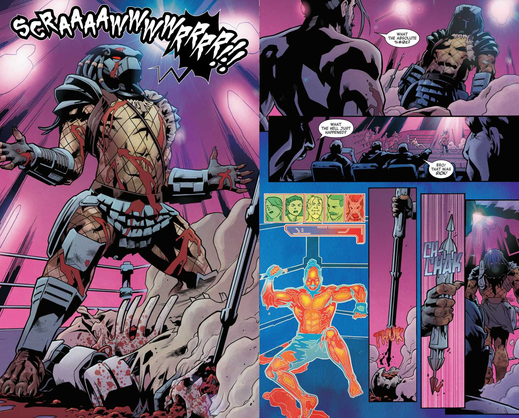 Predator Reveals Itself in Predator Bloodshed #1