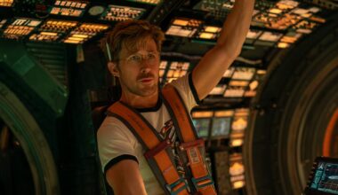 Ryan Gosling as Ryland Grace in "Project Hail Mary" (Amazon MGM Studios/Jonathan Olley)