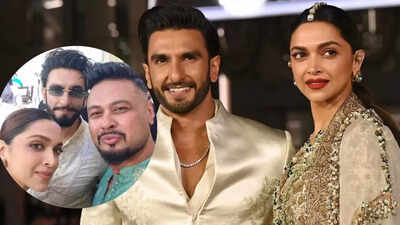 Ranveer Singh, Deepika Padukone make rare appearance ahead of 'Dhurandhar 2' release, attend stylist Eka Lakhani's wedding, inside PIC goes viral