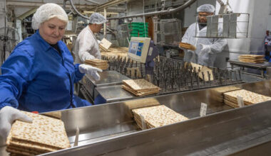 The Israeli family factory baking matzah for millions under missile fire
