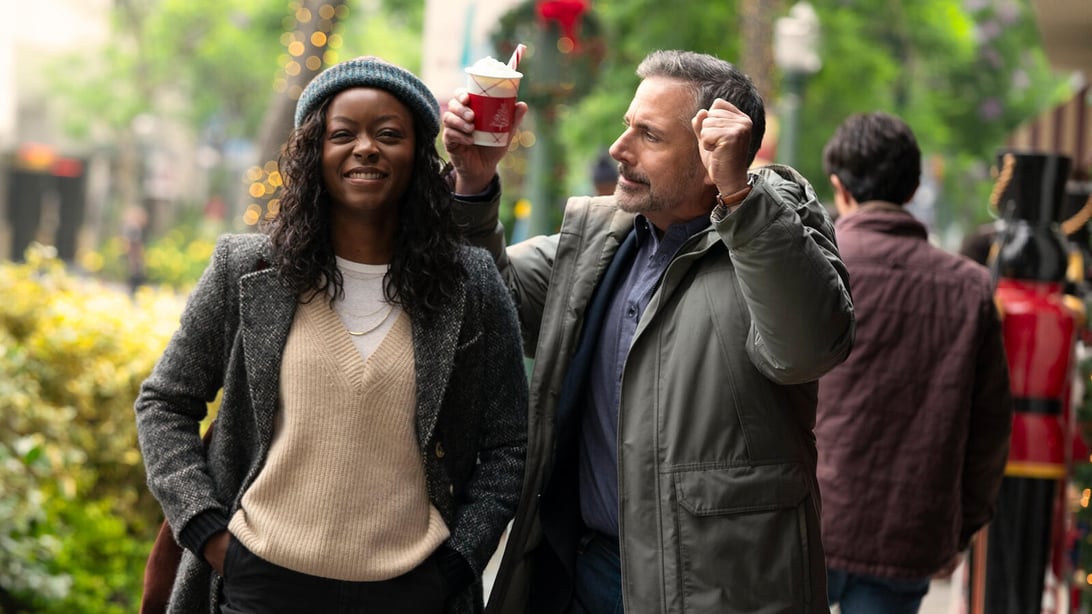 Danielle Deadwyler and Steve Carell, Rooster