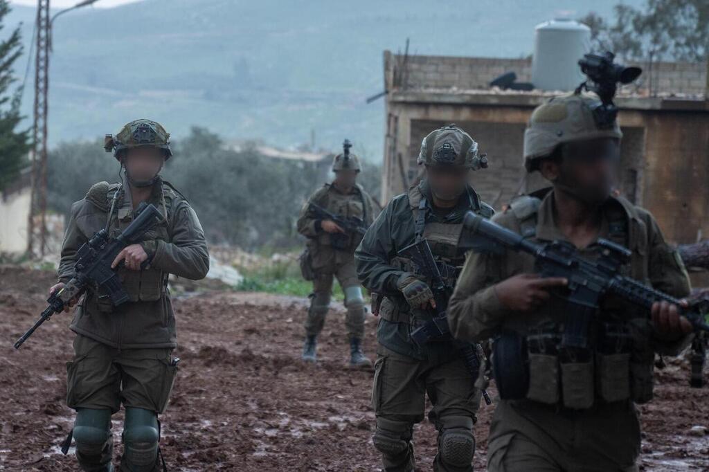 Golani Brigade combat team forces operating in southern Lebanon (Photo: IDF) פעילות כוחות צוות הקרב של חטיבת גולני בדרום לבנון