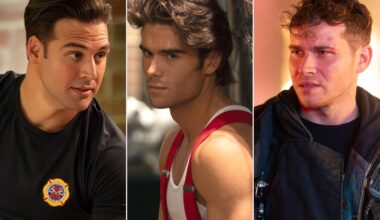 '9-1-1' stars Oliver Stark, Ryan Guzman on 'diabolical' timing of shirtless 'Nashville' scene