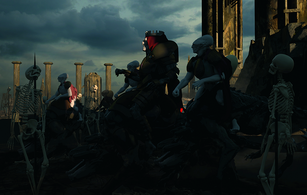 Digital art in progress