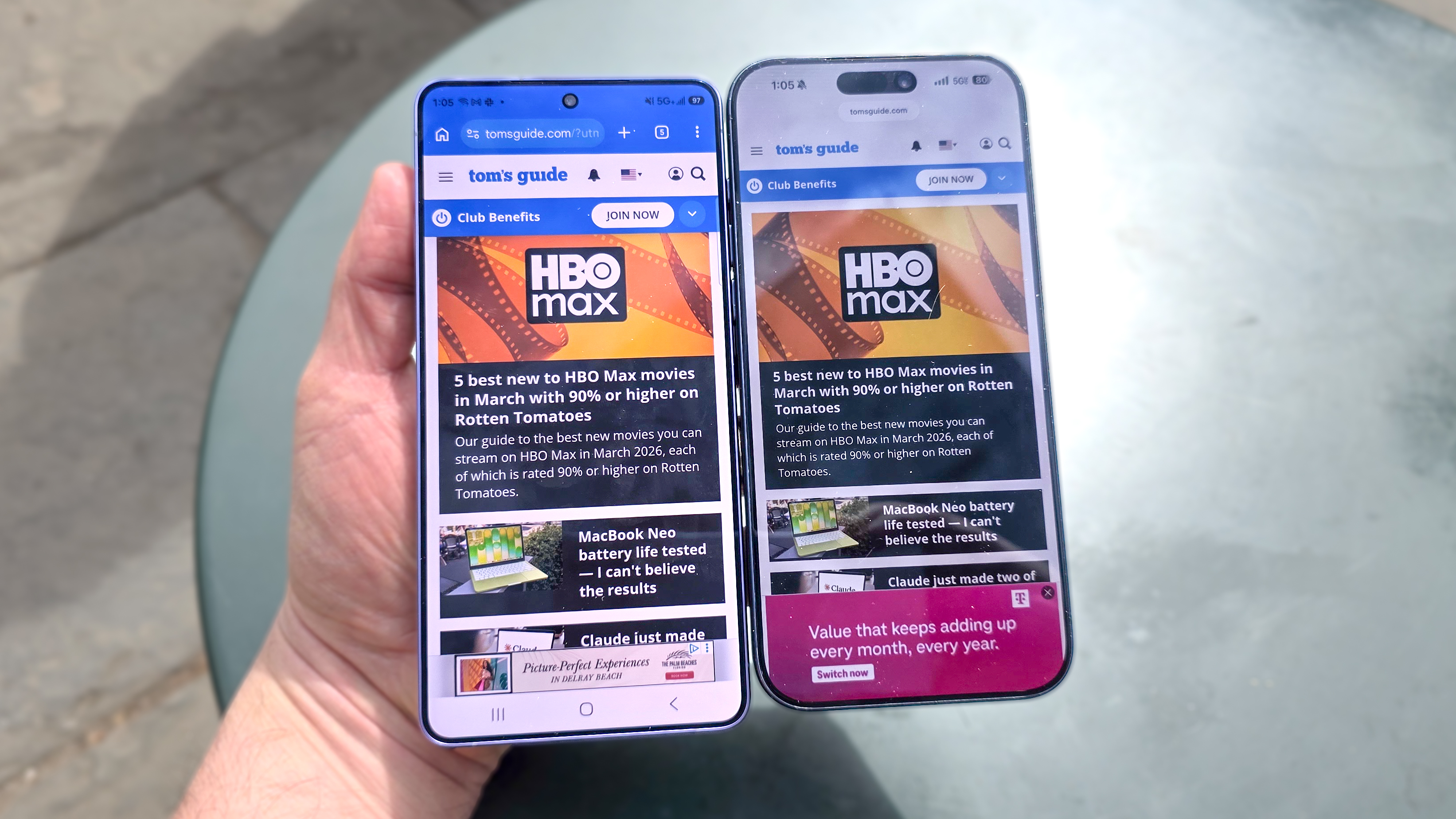 Galaxy S26 Ultra vs. iPhone 17 Pro Max