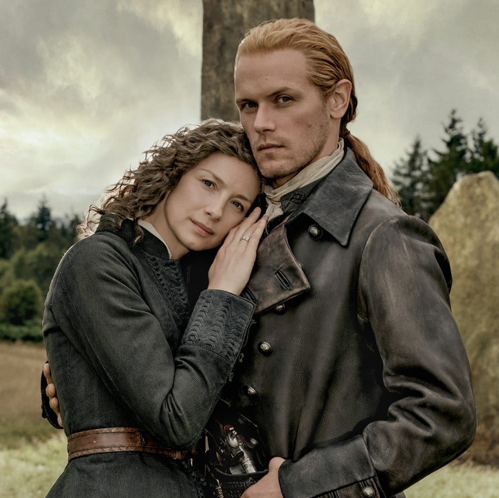 sam heughan, caitriona balfe, outlander season 8