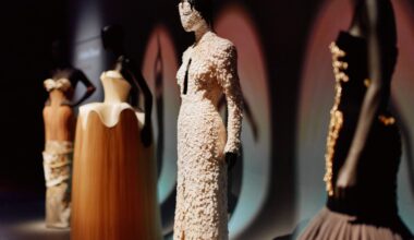 Schiaparelli Exhibit photographed for WWD at the V&A Museum on March 24, 2026 in London, England