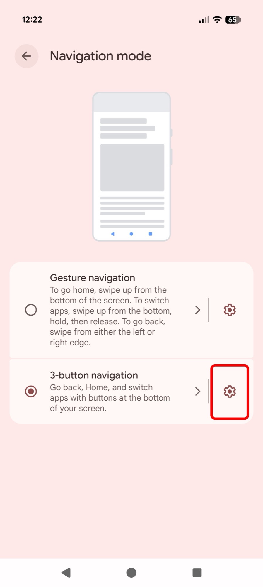 screenshot android 16 qpr3 navigation mode 1
