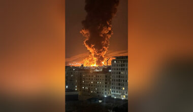 Huge fire rages at Tehran oil depot after Israeli attack | Israel-Iran conflict